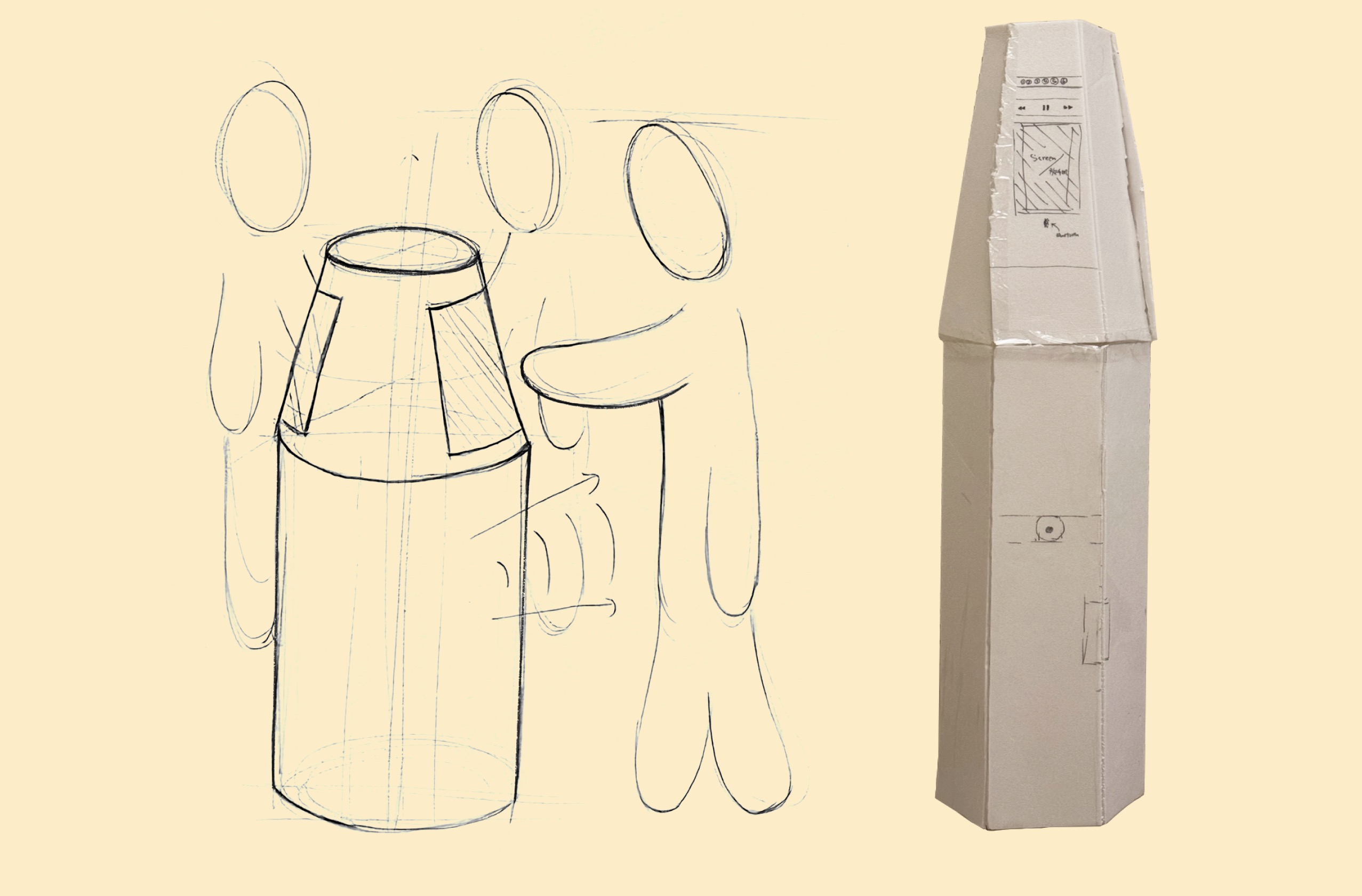 Direction 3 Floor Standing